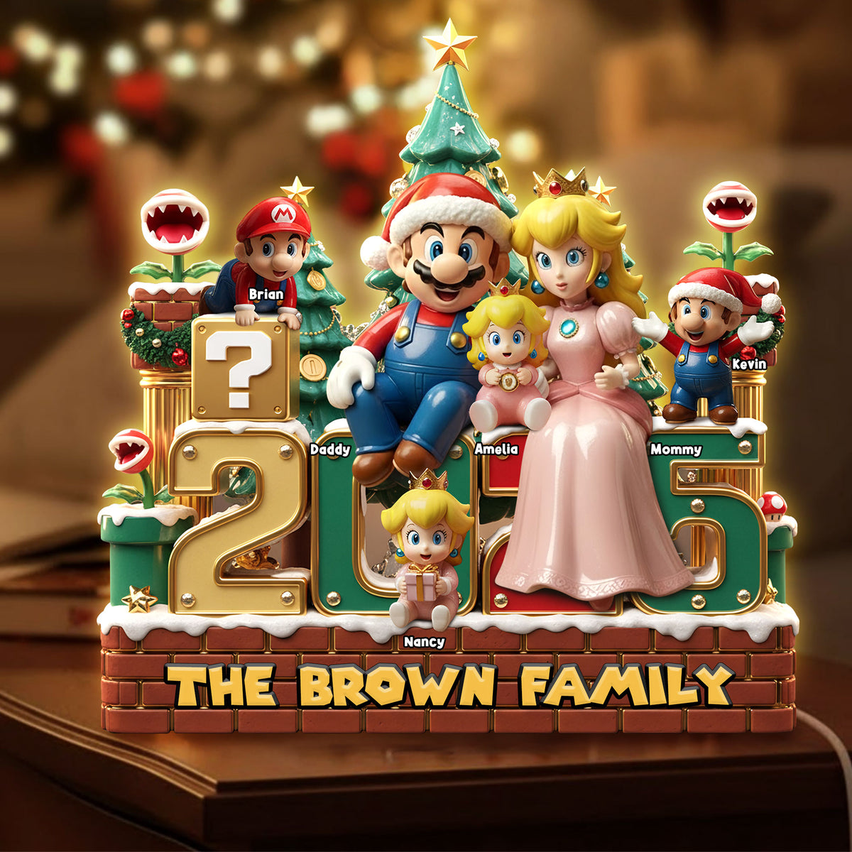 Family Light Box - Personalized Gifts For Family Custom Shape Acrylic Light Box 05PATI131125-Homacus