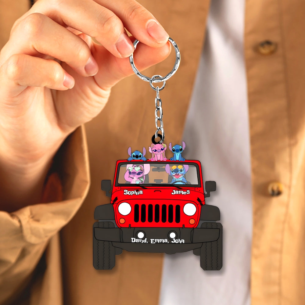 Personalized Gifts For Family Keychain 05ohdc210624-Homacus