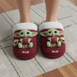 Sport Lover Slippers - Personalized Gifts For Sport Fans Home Slippers 01NATI071125-Homacus