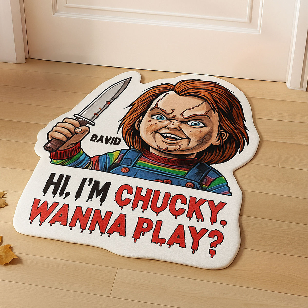 Horror Character Doormat - Personalized Gifts For Horror Lovers 01hyti090825-Homacus
