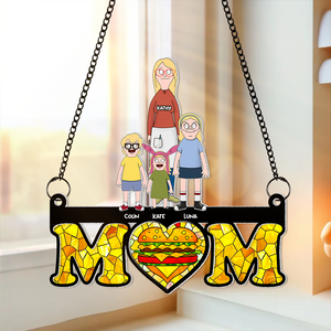 Personalized Gift For Mom Suncatcher, Happy & Loved Mom 01qhhu030325hg-Homacus