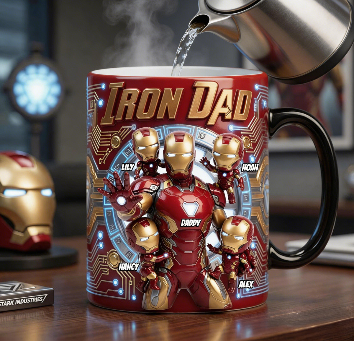 Happy Father's Day Magic Coffee Mug - Personalized Gifts For Father 03tyti280426-Homacus