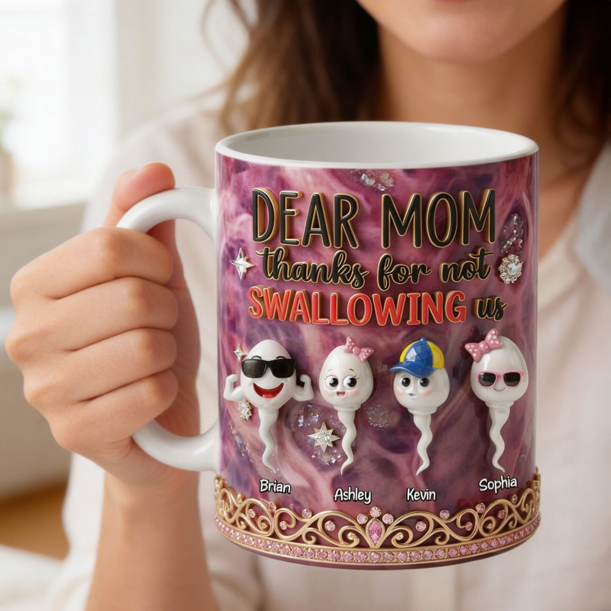 Funny Sperm Kids Coffee Mug - Personalized Gifts For Moms 01ohti100426-Homacus