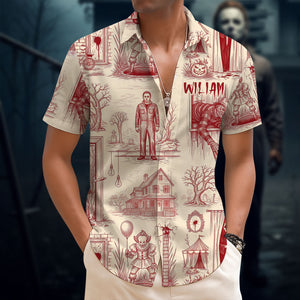 Horror Character Hawaiian Shirt - Personalized Gifts For Horror Lovers 04ohti120625-Homacus