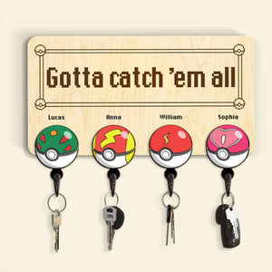 Personalized Gifts For Family Wood Key Hanger 06ohti310524-Homacus