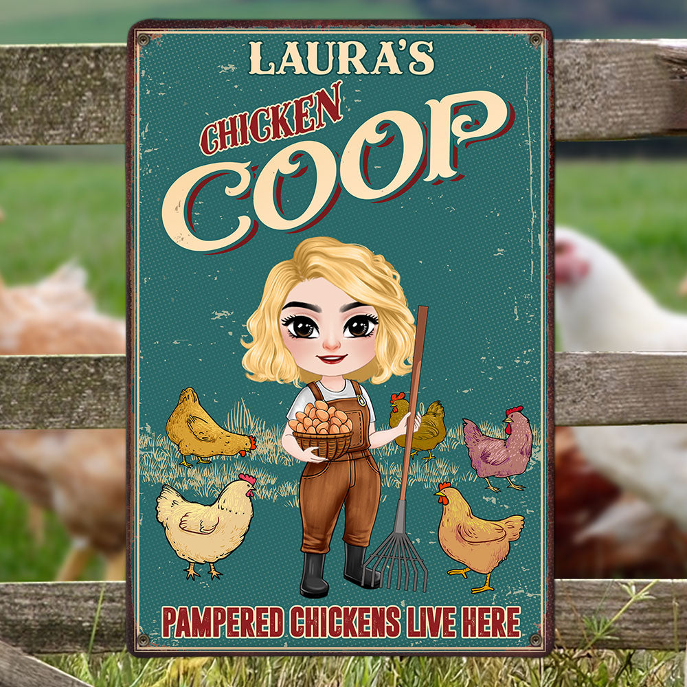Merry Cluckmas Coop Sign – Personalized Christmas Decor For Farmers 03nati140325-Homacus