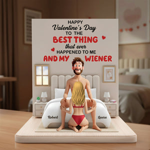 Couple The Best Thing Acrylic Plaque - Personalized Gifts For Couple 03kiti121225-Homacus