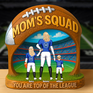 American Football Mom Plaque - Personalized Gifts For Mother 04tgti140425pa-Homacus