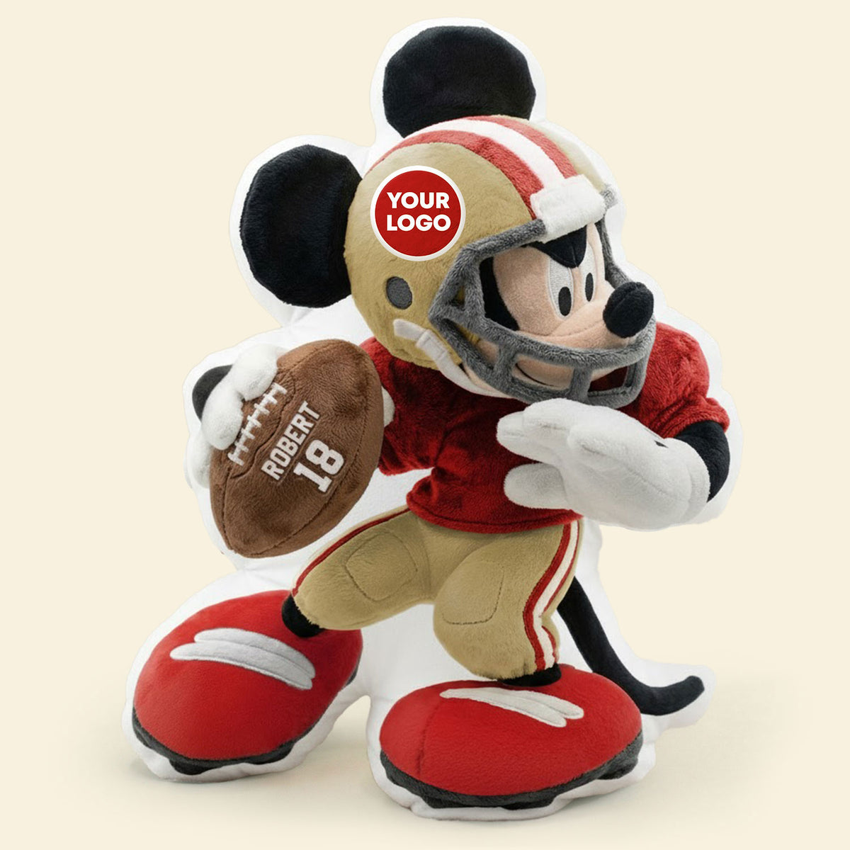 Sports Hero Pillow Personalized Gifts 01HUTI131225-Homacus