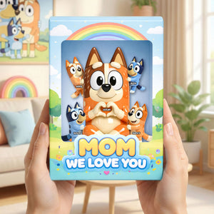 Mom & Her Little Crew Acrylic Plaque - Personalized Gift For Mom 02OHTI130226-Homacus