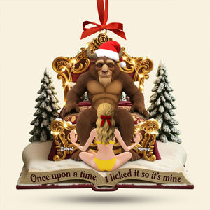 Cheeky Fairytale Couple Ornament - Personalized Gifts For Couple 03tgti220925-Homacus