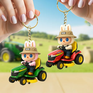 Farmer Doll Keychain - Personalized Gifts For Farmers 05ohti280625-Homacus