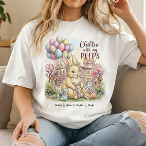 Soft Easter Grandma Rabbit Shirt, Personalized Gifts For Grandma & Mom 03QHTI100326-Homacus