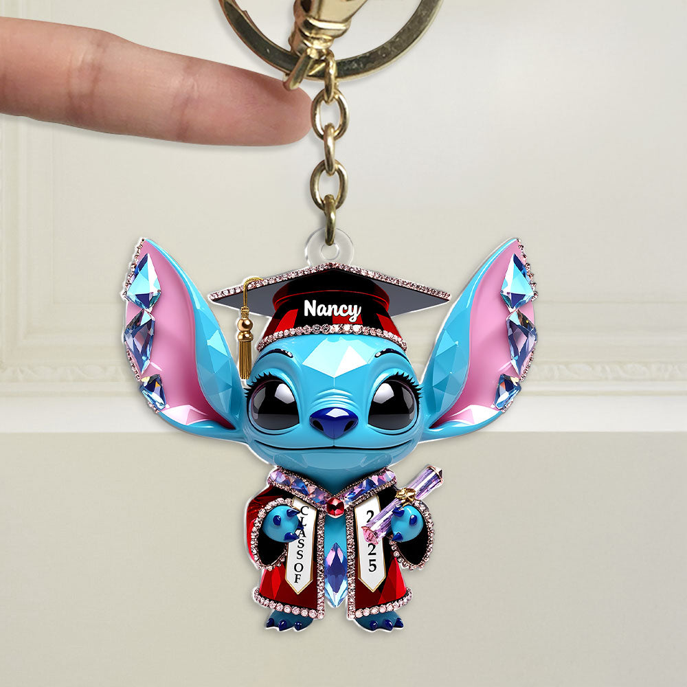 Graduation Acrylic Keychain - Personalized Gifts For Graduates 03NATI220425-Homacus