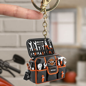 Born To Ride Free Keychain - Personalized Gifts For Bikers 02ohti160625-Homacus