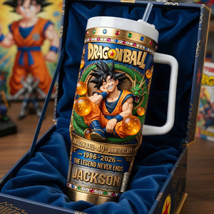 40th Anniversary Legend Warrior 40oz Tumbler - Personalized Gifts For Fans Tumbler 01TYTI030426-Homacus