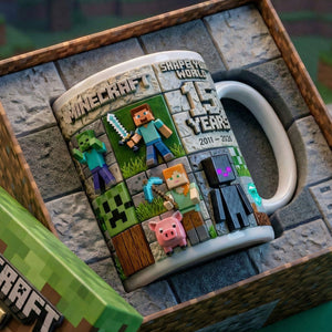 Shape Your World Anniversary Coffee Mug, Personalized Gifts 02QHTI090226-Homacus
