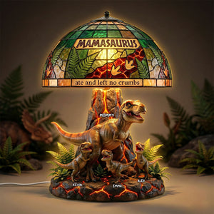 Fantastic Dinosaur Mom Light Box, Personalized Gifts For Mom & Grandma 01QHTI240226-Homacus