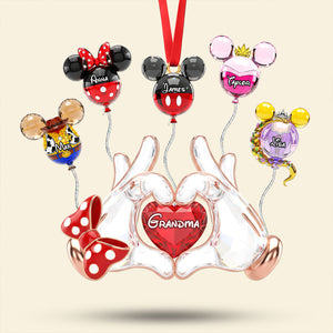Fairytale Balloon Grandma Ornament - Personalized Gifts For Grandma 02ohti240925-Homacus