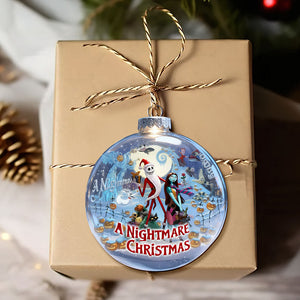 Jolly Scary At Town Ornament, Personalized Christmas Gifts 06qhti201025-Homacus