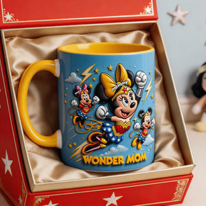 Super Mom Coffee Accent Mug - Personalized Gifts For Mother 01tyti070426-Homacus
