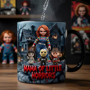 Mama Of Little Horrors Magic Mug - Personalized Gifts For Mom 04TYTI110426-Homacus