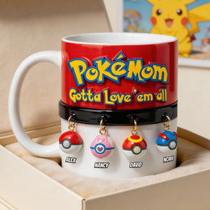 Pocket Monster Mom Coffee Mug - Personalized Gifts For Mom 04OHTI030426-Homacus