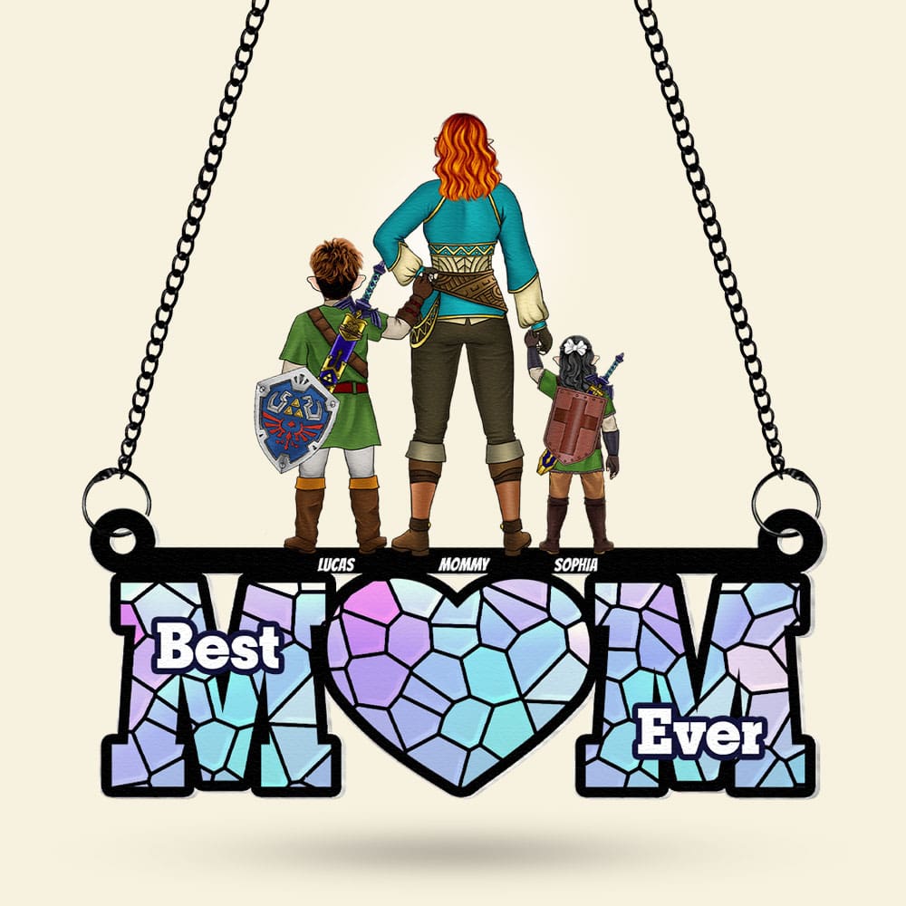 Personalized Gifts For Mom Suncatcher Ornament 03ohti240424hg-Homacus