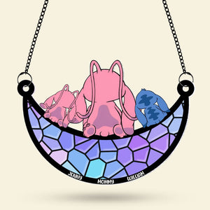 Personalized Gifts For Mom Suncatcher Ornament 04OHTI260424-Homacus