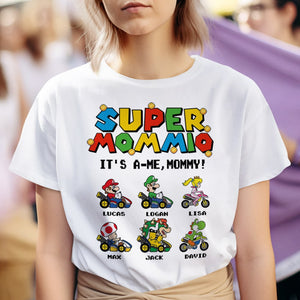 Personalized Gifts For Mother Shirt It's A-Me, Mommy 02NATI180324-Homacus