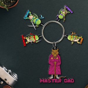 Personalized Gifts For Father Keychain With Charms 02ohdc230524-Homacus