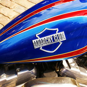 Custom Motorcycle's Name Emblems With Double-Sided Adhesive Tape For Gas Tank-Homacus