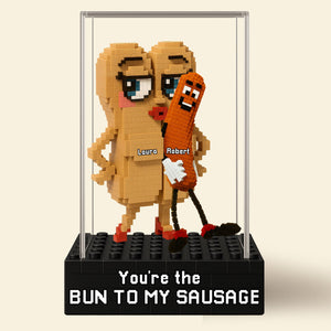 Sausage Couple Plaque - Personalized Gifts For Couple 03ohti200525-Homacus