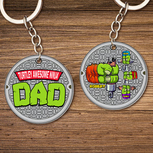 Personalized Gifts For DAD Keychain 02htti290524-Homacus