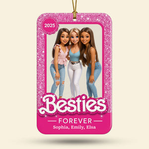 Cartoon Bestie Ornament - Custom Photo Gifts For Besties 02pgti200825-Homacus