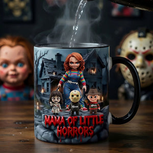 Mama Of Little Horrors Magic Mug - Personalized Gifts For Mom 04TYTI110426-Homacus