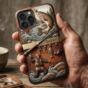 Fishing Phone Case - Personalized Gifts For Fishing Lovers 03pati030226-Homacus