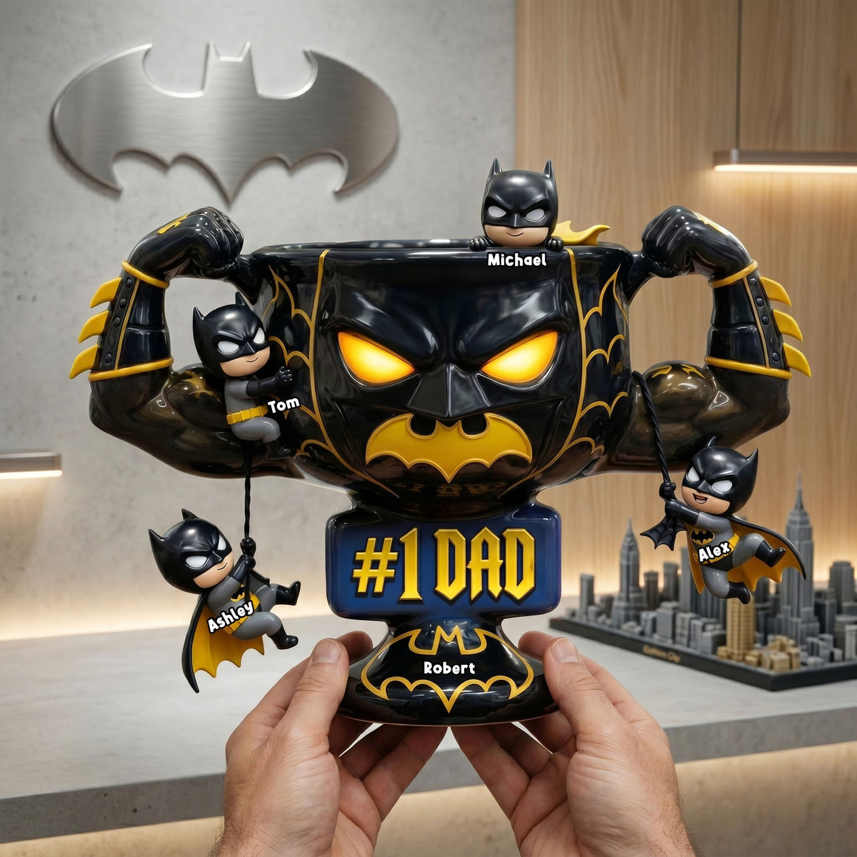 Champion Dad Plaque, Personalized Gifts For Dads 03qhti250526-Homacus