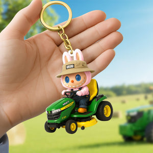 Farmer Doll Keychain - Personalized Gifts For Farmers 05ohti280625-Homacus