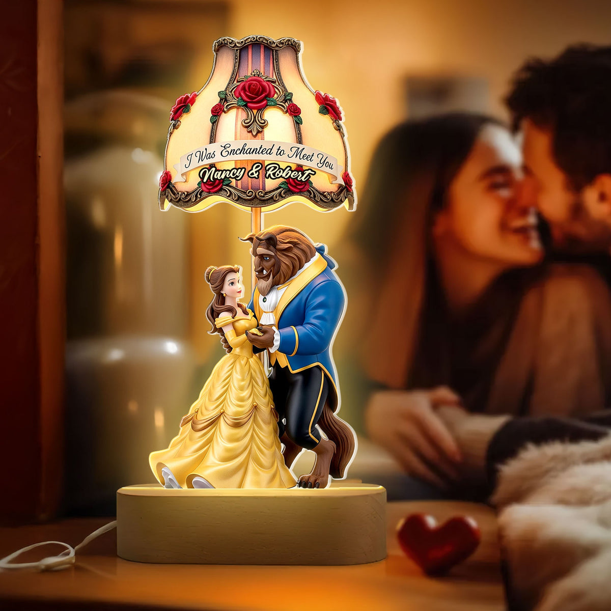 Cartoon Couple Led Light - Personalized Gifts For Couple 01nati120625-Homacus
