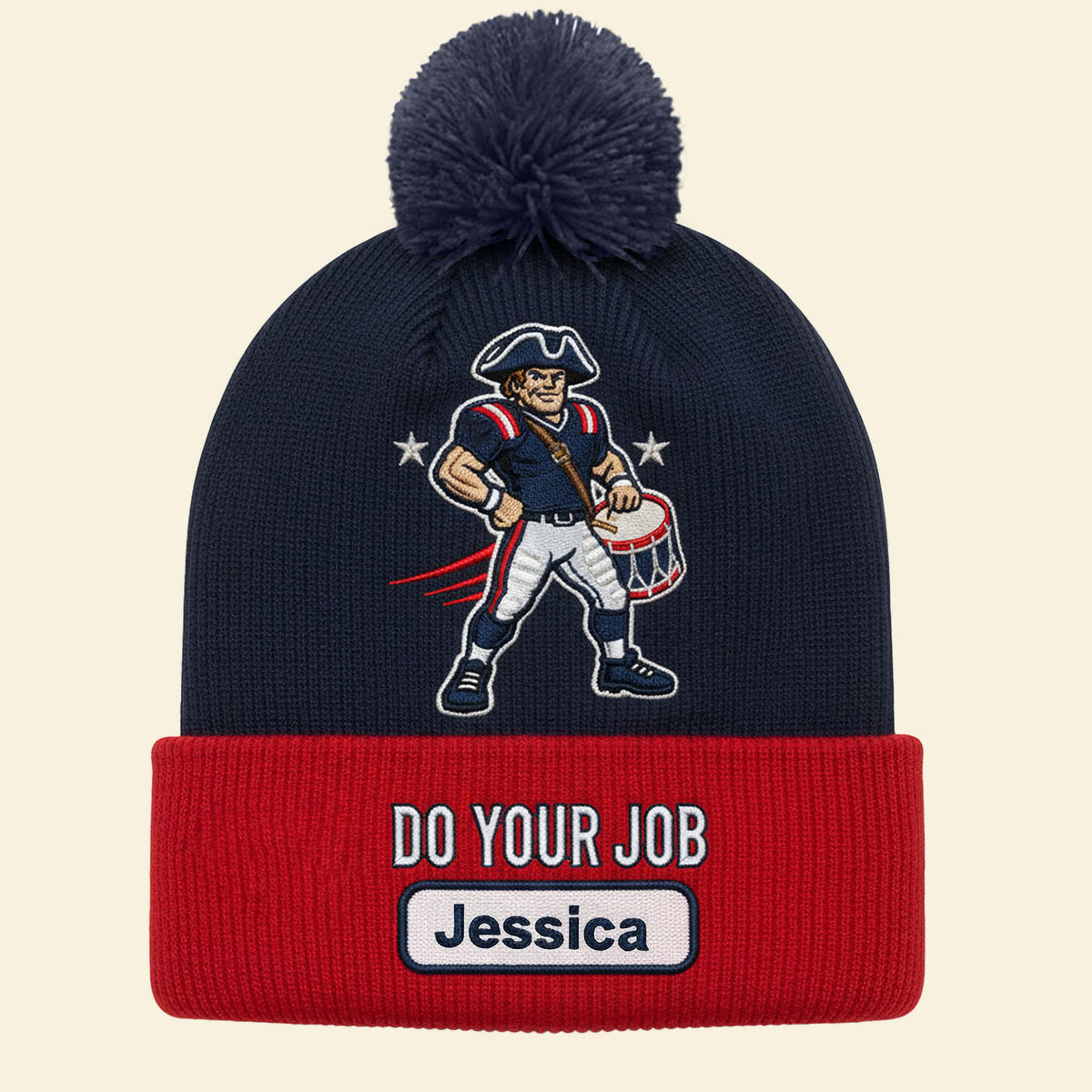 Mascot Bobble Beanie Hat - Personalized Gifts For Sport Lovers 03hyti021025-Homacus