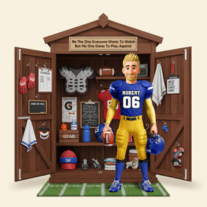 Personal Football Locker Plaque - Personalized Gifts For Football Lovers 02ohti230625-Homacus