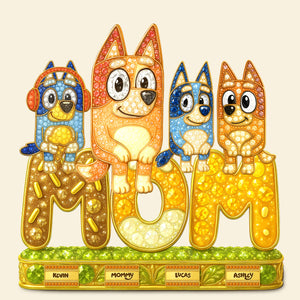 Dog Mom Acrylic Plaque - Personalized Gifts For Mother 02OHTI190425-Homacus