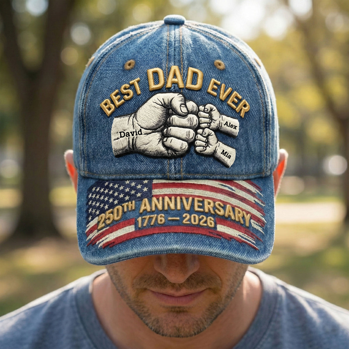 250th Anniversary Military Cap - Personalized Gift For Veteran Classic Cap 04NATI250226-Homacus
