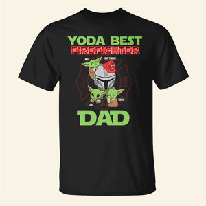 Personalized Gifts For Dad Shirt Best Firefighter Dad 22nthh060622-Homacus