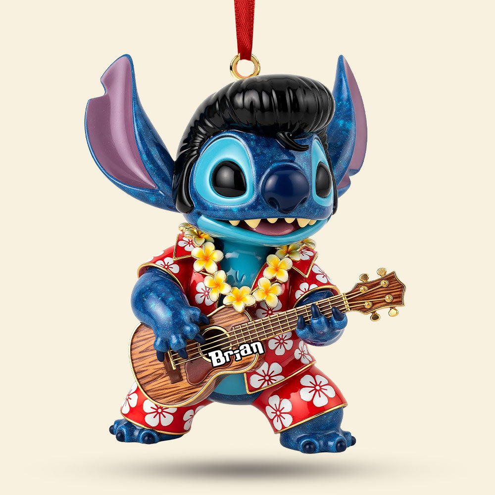 Performing Monster Acrylic Christmas Ornament - Personalized Gifts For Christmas 08nati041125-Homacus