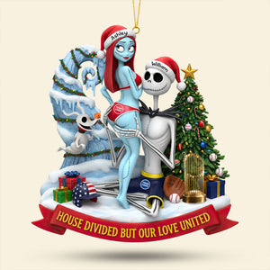 Naughty Spooky Couple Ornament - Personalized Gifts For Couple 01huti300925-Homacus