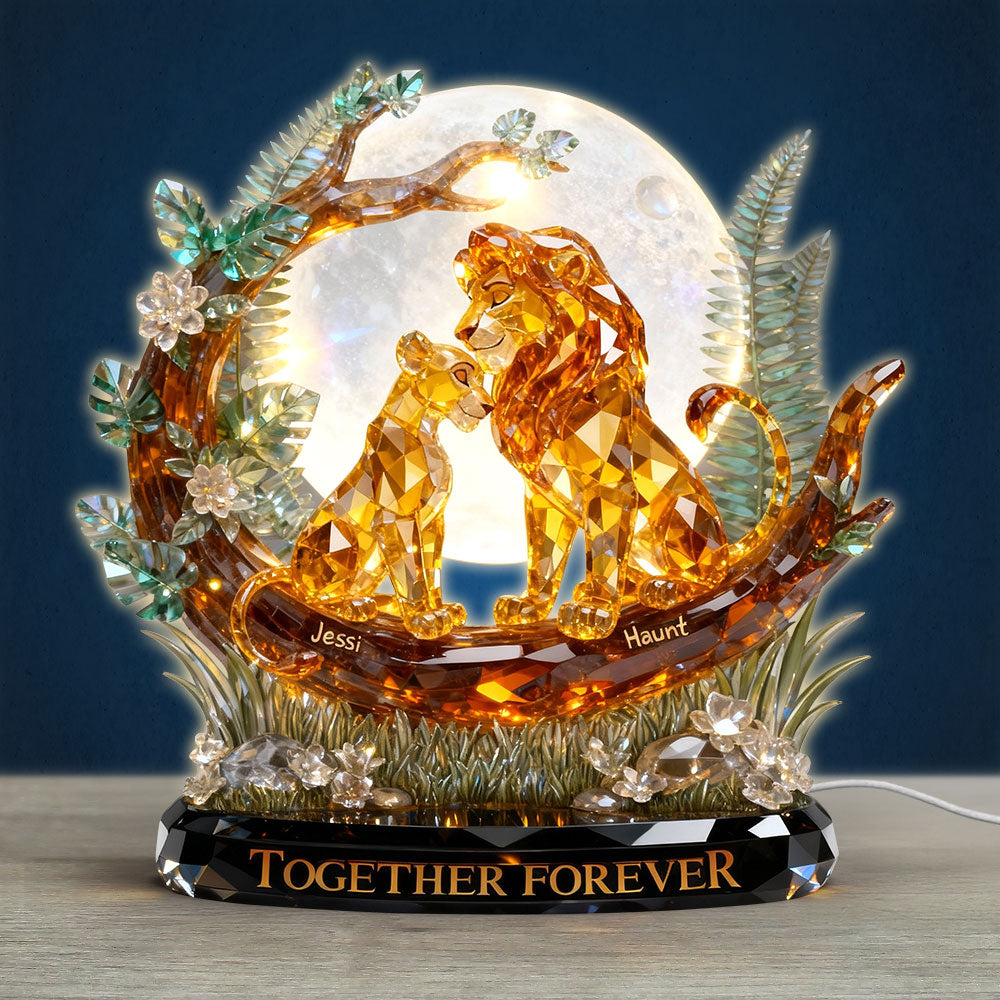 Romantic Couple Acrylic Light Box - Personalized Gifts For Couples 02toti191225-Homacus