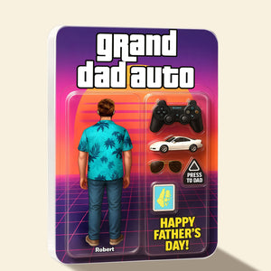 Game Dad Plaque - Personalized Gifts For Dad 02nati070525-Homacus