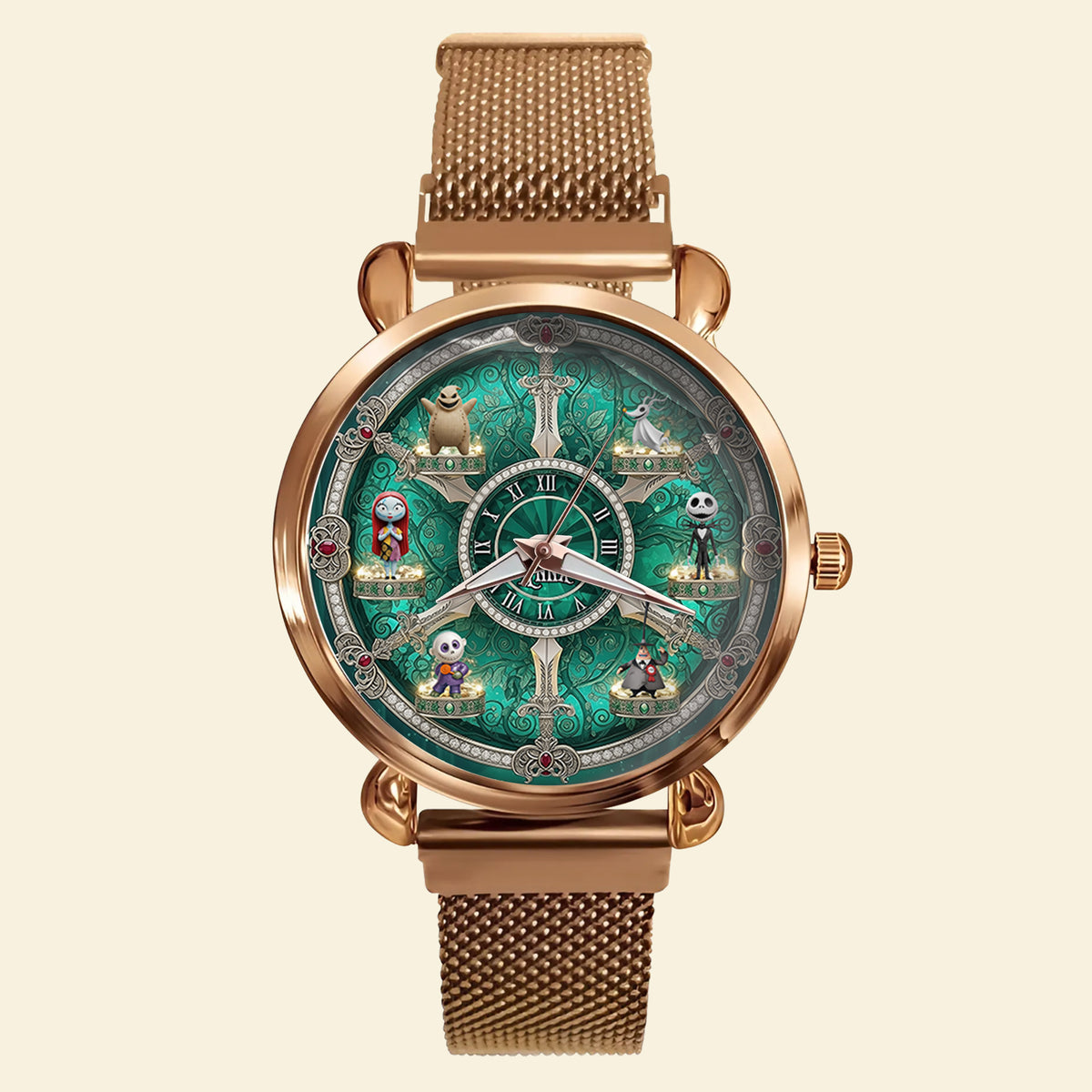 Gothic Characters Quartz Watch - Personalized Gifts For Horror Lovers 01tgti250725-Homacus